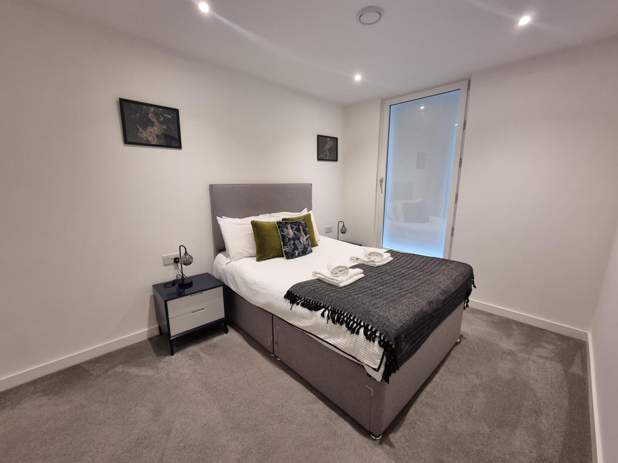 Trafford Suite Modern 1 Bed With Cinema Room Manchester Zewnętrze zdjęcie