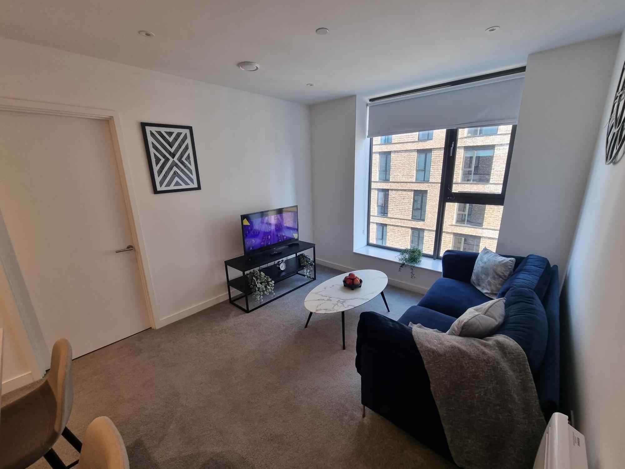 Trafford Suite Modern 1 Bed With Cinema Room Manchester Zewnętrze zdjęcie